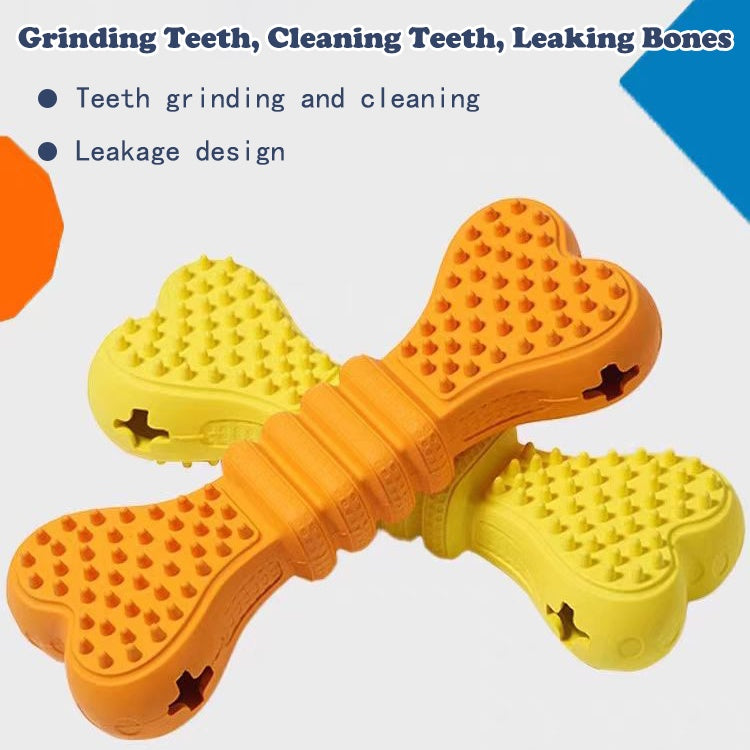 2-in-1 Dental Chew & Treat Toy