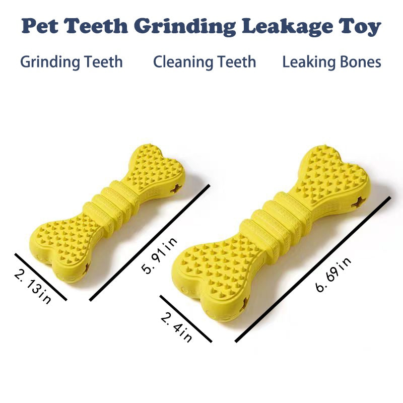 2-in-1 Dental Chew & Treat Toy